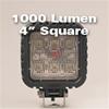 4" Square 1000 Lumen LED Work Light